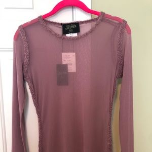 Jean Paul Gaultier set. Pink. Top sz M skirt sz L